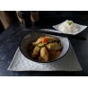 Poulet au curry jaune + riz