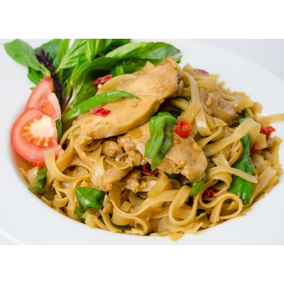 Nouilles sautées au poulet