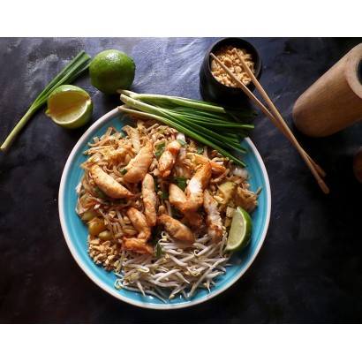 Phad thaï shrimp