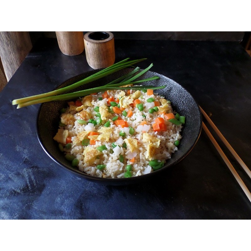 Fried rice with vegetables